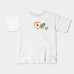 Key To The Heart Kids T-Shirt